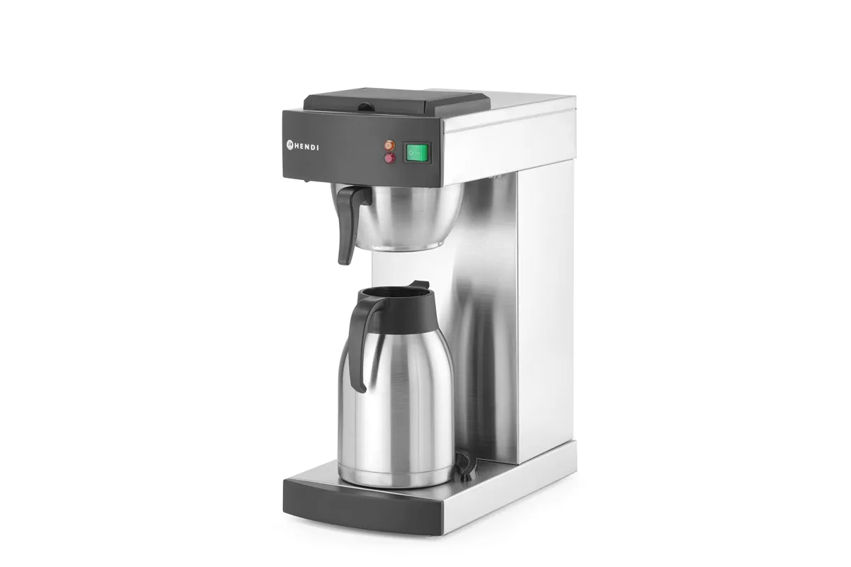 Ekspres przelewowy do kawy, 2L, 220-240V/1400W, 215x410x520mm HENDI 211052