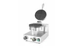 Gofrownica okrągła na gofry belgijskie, 230V/1000W, 250x491x285mm HENDI 212172