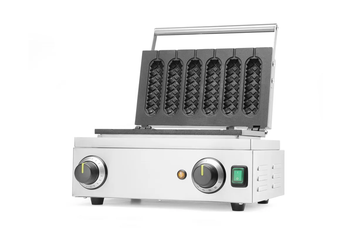 Gofrownica Corn dog, 230V/1550W, 390x378x229mm HENDI 212189