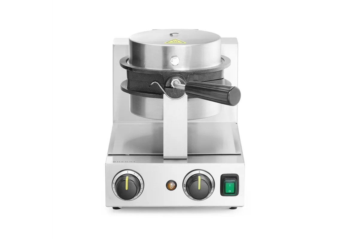 Gofrownica obrotowa do gofrów Bubble Waffle, 220-240V/1500W, 255x560x318mm HENDI 212196