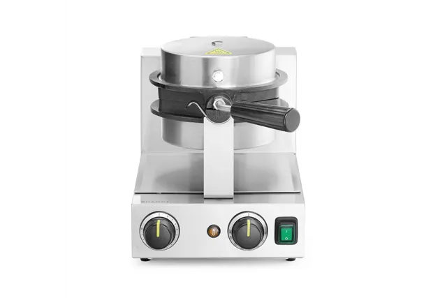 Gofrownica obrotowa do gofrów Bubble Waffle, 220-240V/1500W, 255x560x318mm HENDI 212196