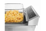 Frytownica indukcyjna z kranem spustowym, 8 l, 8L, jasnoszary, 230V/3500W, 288x619x408mm HENDI 215012
