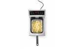 Frytownica indukcyjna z kranem spustowym, 8 l, 8L, jasnoszary, 230V/3500W, 288x619x408mm HENDI 215012