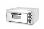 Piecyk do pizzy 1-komorowy 2000 W, srebrny, 230V/2000W, 580x560x275mm HENDI 220290