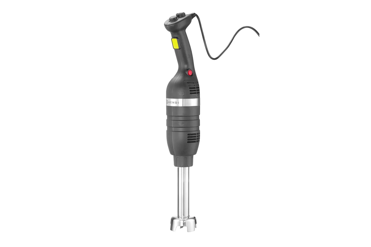 Mikser ręczny 350 ze zmienną prędkością i ramieniem miksującym 250mm, czarny, 230V/350W, ⌀100x666mm HENDI 221198