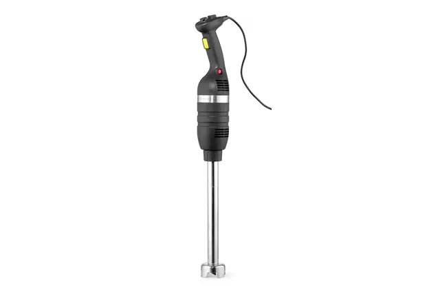 Zestaw: Mikser ręczny 350 ze zmienną prędkością + rózga + wieszak, Kitchen Line, czarny, 230V/350W, 110x324x816mm HENDI 222393