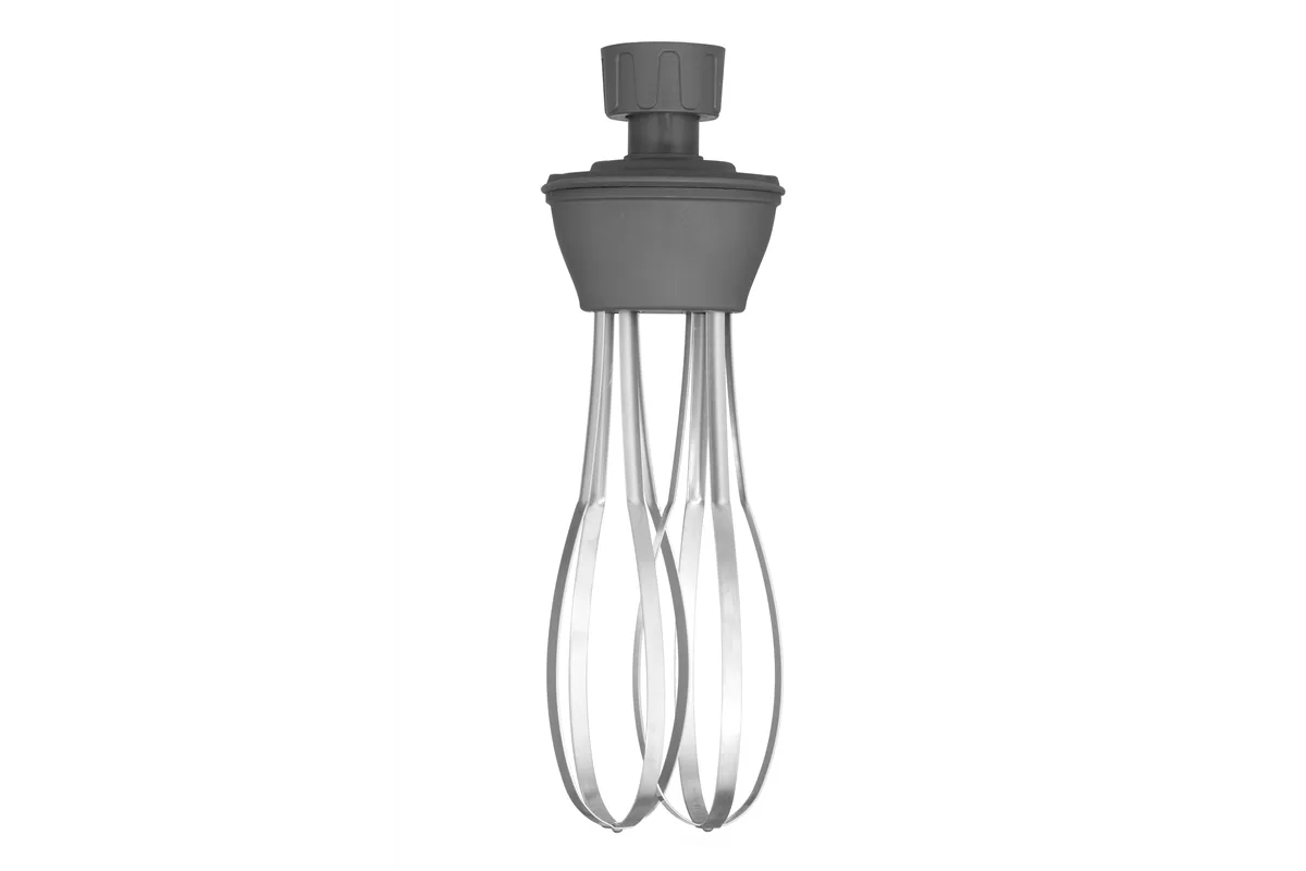 Zestaw: Mikser ręczny 350 ze zmienną prędkością + rózga + wieszak, Kitchen Line, czarny, 230V/350W, 110x324x816mm HENDI 222393