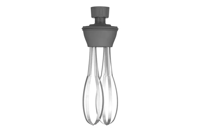 Zestaw: Mikser ręczny 350 ze zmienną prędkością + rózga + wieszak, Kitchen Line, czarny, 230V/350W, 110x324x816mm HENDI 222393