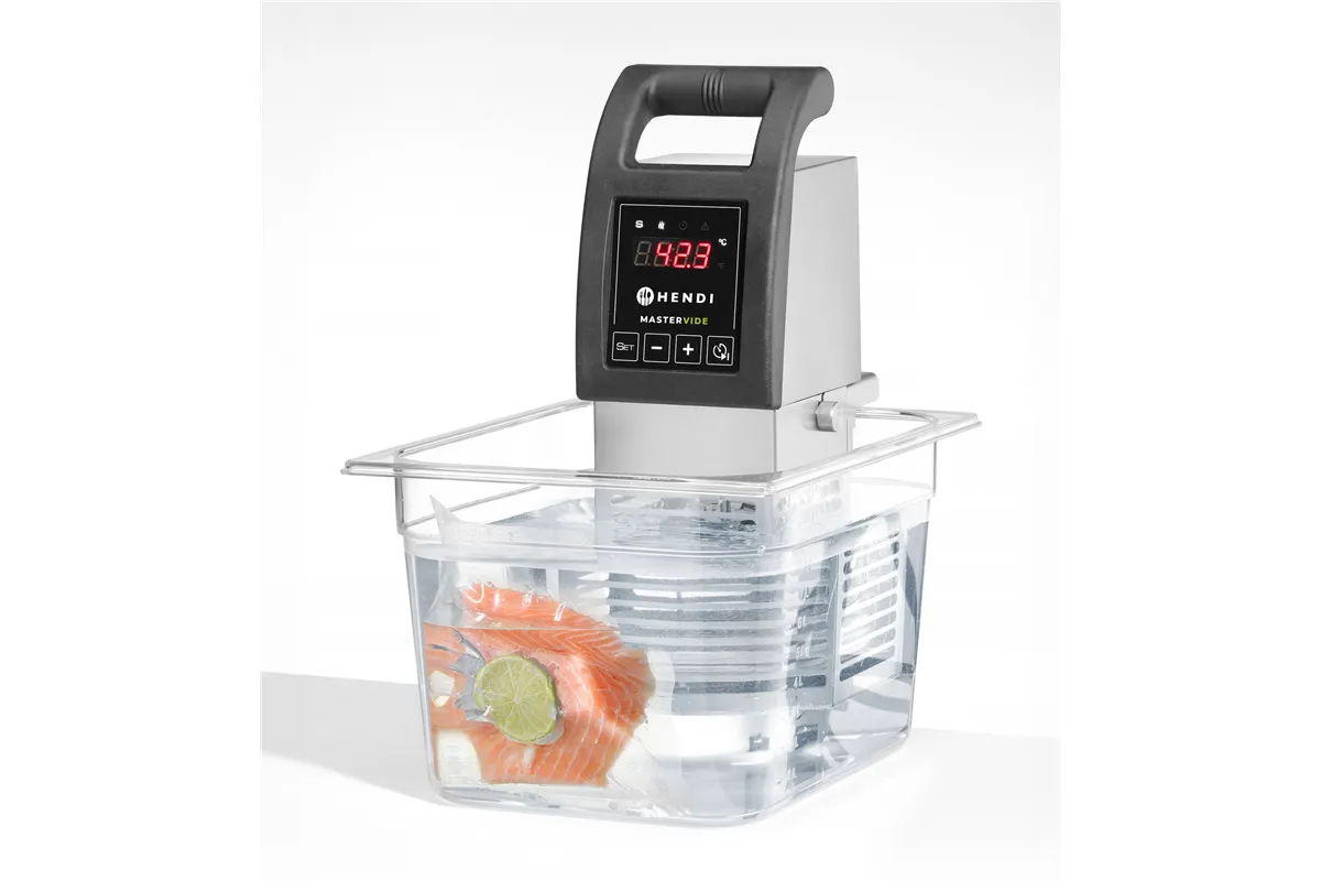 Cyrkulator zanurzeniowy do gotowania sous vide MASTERVIDE, 56L, 230V/2000W, 137x215x361mm HENDI 222546
