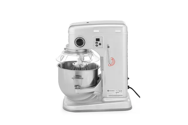 Mikser planetarny, Kitchen Line, 7L, srebrny, 220-240V/650W, 317x440x490mm HENDI 222829