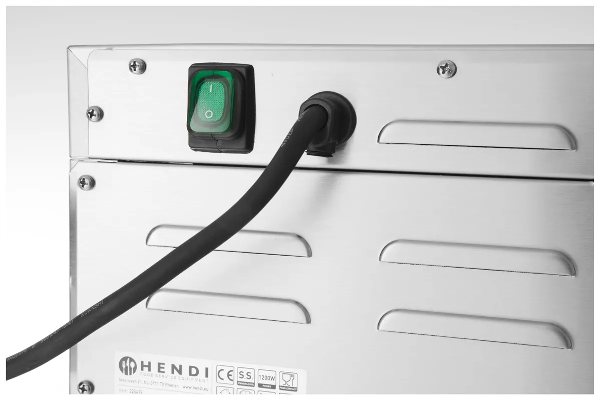 Piec do gotowania w niskich temperaturach, 230V/1200W, 495x690x413mm HENDI 225479