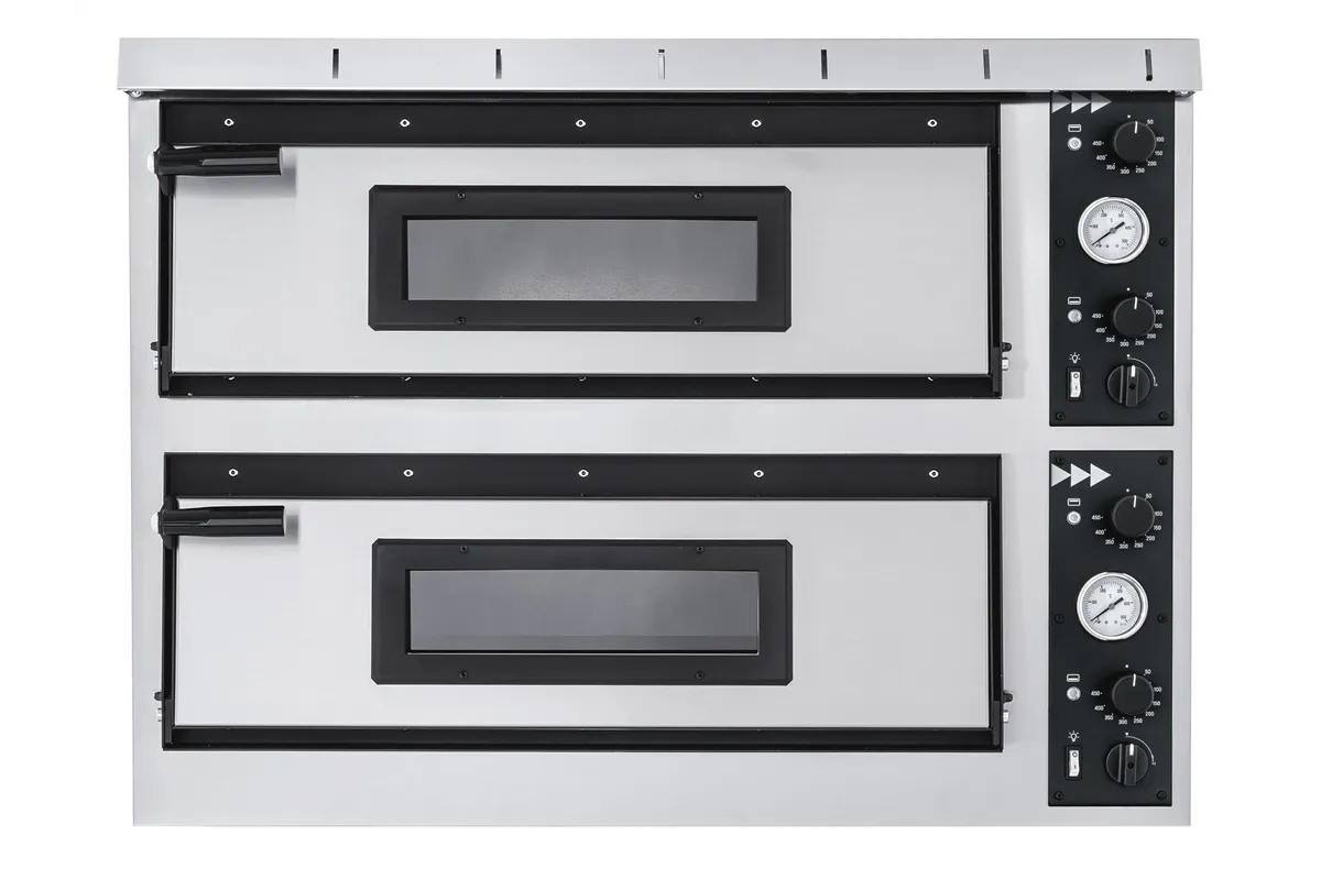 Piec do pizzy Plus XL, 2 komory, 400V/12000W, 1000x844x745mm Prismafood 226759