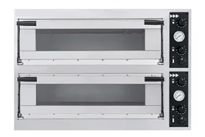 Piec do pizzy Trays 44 Glass, 2 komory, 400V/13800W, 1100x964x745mm Prismafood 227268
