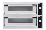 Piec do pizzy Trays 44 Glass, 2 komory, 400V/13800W, 1100x964x745mm Prismafood 227268