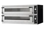 Piec do pizzy Trays 66L Glass, 2 komory, 400V/20400W, 1500x964x745mm Prismafood 227350