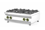 Kuchnia gazowa 4-palnikowa stołowa, Kitchen Line, 19kW, 800x700x310mm HENDI 227381