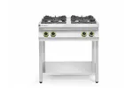 Kuchnia gazowa 4-palnikowa na podstawie otwartej, Kitchen Line, 19kW, 800x700x900mm HENDI 227589