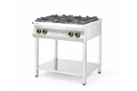 Kuchnia gazowa 4-palnikowa na podstawie otwartej, Kitchen Line, 19kW, 800x700x900mm HENDI 227589