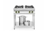 Kuchnia gazowa 4-palnikowa na podstawie otwartej, Kitchen Line, 19kW, 800x700x900mm HENDI 227589