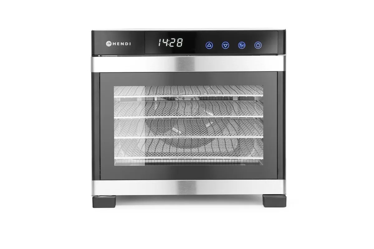 Suszarka do żywności, Profi Line, 6 tac, 230V/650W, 342x485x309mm HENDI 229033