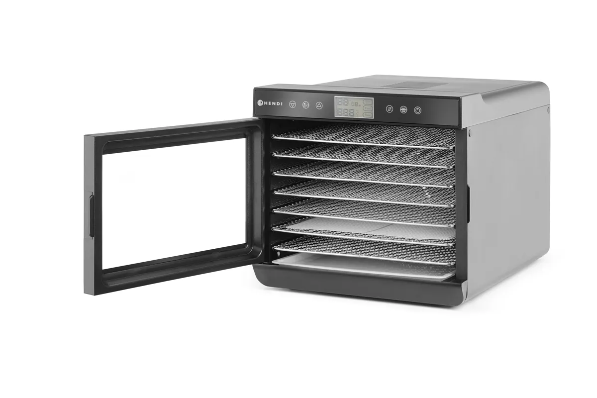 Suszarka do żywności, Kitchen Line, 7 rusztów, 230V/500W, 347x505x320mm HENDI 229064
