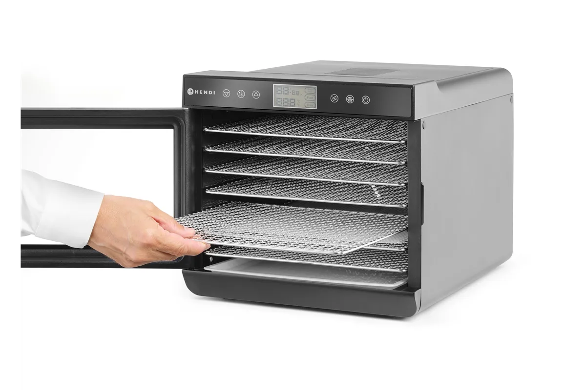 Suszarka do żywności, Kitchen Line, 7 rusztów, 230V/500W, 347x505x320mm HENDI 229064