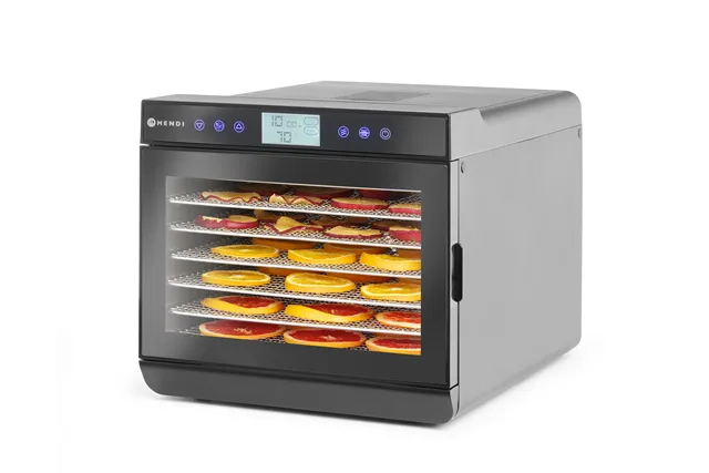 Suszarka do żywności, Kitchen Line, 7 rusztów, 230V/500W, 347x505x320mm HENDI 229064