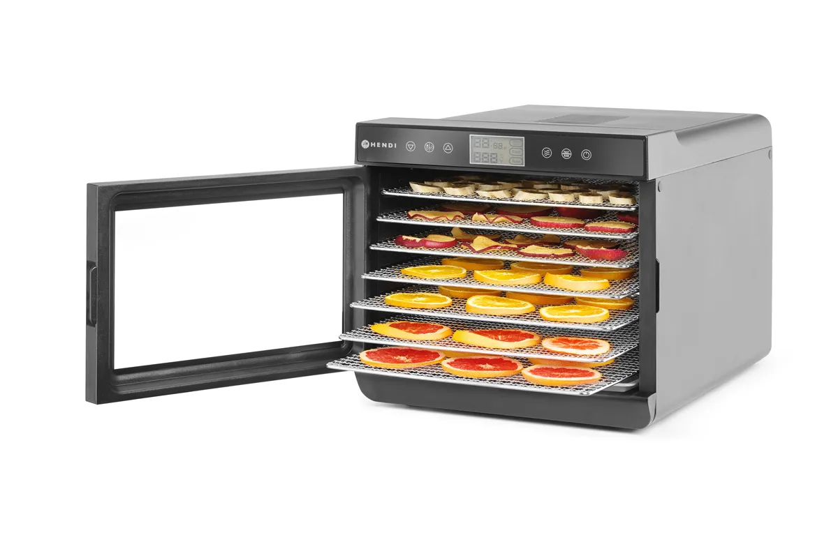 Suszarka do żywności, Kitchen Line, 7 rusztów, 230V/500W, 347x505x320mm HENDI 229064