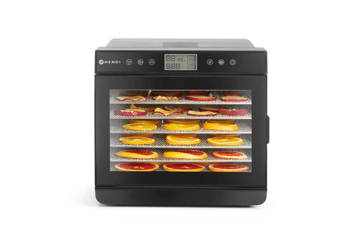 Suszarka do żywności, Kitchen Line, 7 rusztów, 230V/500W, 347x505x320mm HENDI 229064