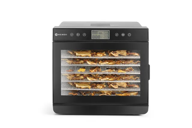 Suszarka do żywności, Kitchen Line, 7 rusztów, 230V/500W, 347x505x320mm HENDI 229064