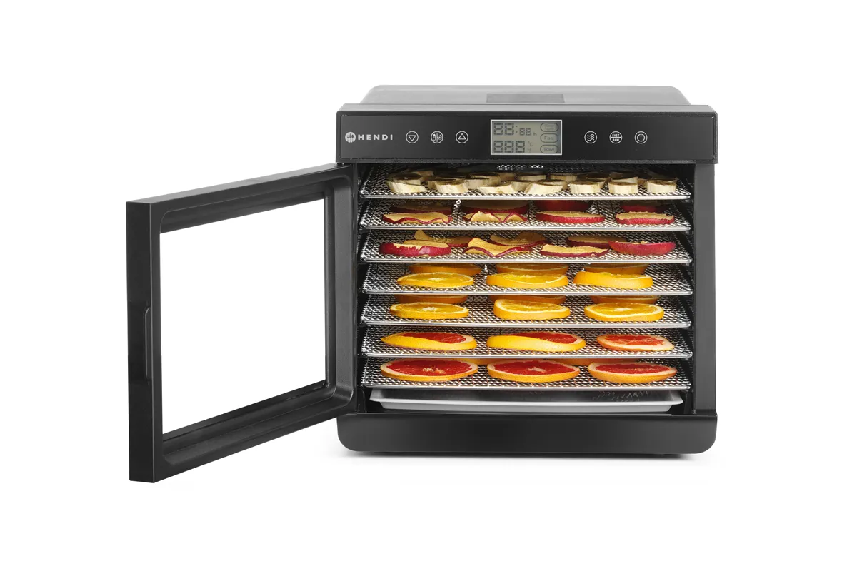 Suszarka do żywności, Kitchen Line, 7 rusztów, 230V/500W, 347x505x320mm HENDI 229064
