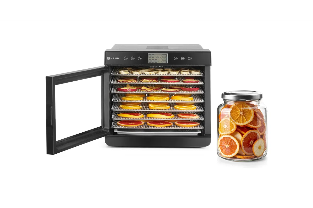 Suszarka do żywności, Kitchen Line, 7 rusztów, 230V/500W, 347x505x320mm HENDI 229064
