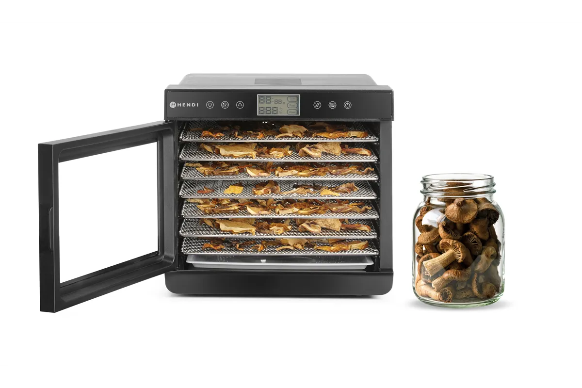 Suszarka do żywności, Kitchen Line, 7 rusztów, 230V/500W, 347x505x320mm HENDI 229064