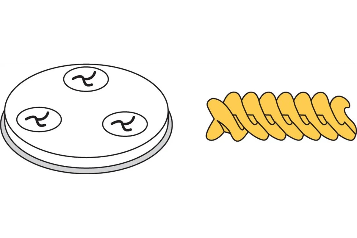 Końcówka do makaronu - Fusilli, HENDI 229361