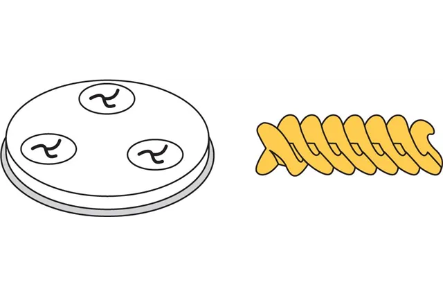 Końcówka do makaronu - Fusilli, HENDI 229361