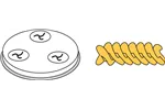 Końcówka do makaronu - Fusilli, HENDI 229361