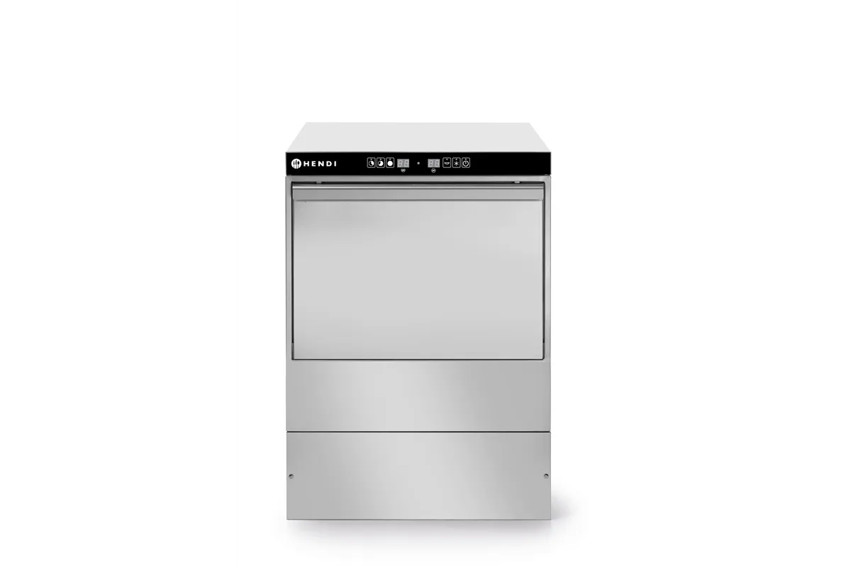 Zmywarka do szkła 40x40 – sterowana elektronicznie, 230V/2800W, 470x510x710mm HENDI 230268
