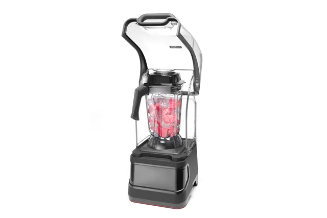 Blender barmański elektroniczny z obudową wyciszającą, 2,5L, czarny, 220-240V/1680W, 250x300x546mm HENDI 230695