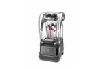 Blender barmański elektroniczny z obudową wyciszającą, 2,5L, czarny, 220-240V/1680W, 250x300x546mm HENDI 230695
