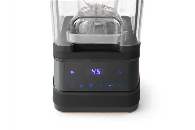 Blender barmański elektroniczny z obudową wyciszającą, 2,5L, czarny, 220-240V/1680W, 250x300x546mm HENDI 230695