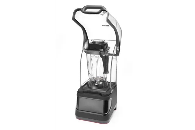 Blender barmański elektroniczny z obudową wyciszającą, 2,5L, czarny, 220-240V/1680W, 250x300x546mm HENDI 230695