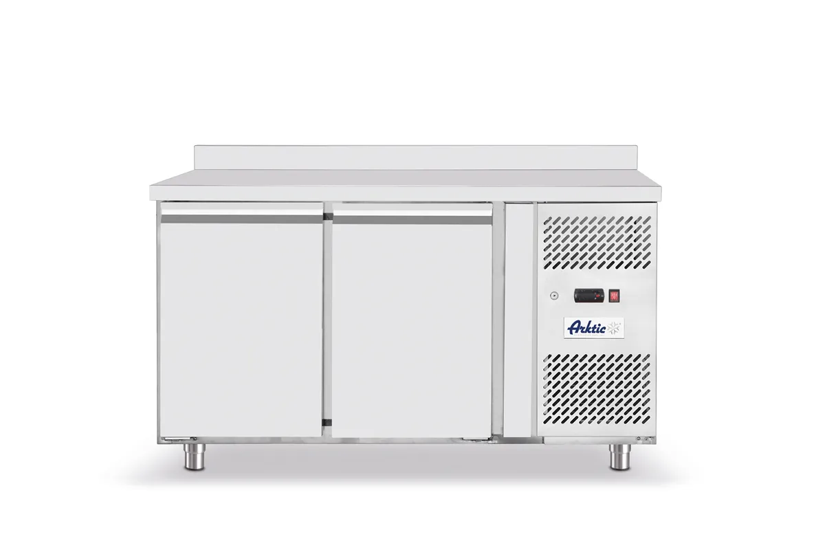 Stół chłodniczy 2-drzwiowy z agregatem bocznym, Profi Line, GN 1/1, 230V/250W, 1360x700x879mm Arktic 232040