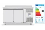 Stół chłodniczy 2-drzwiowy z agregatem bocznym, Profi Line, GN 1/1, 230V/250W, 1360x700x879mm Arktic 232040