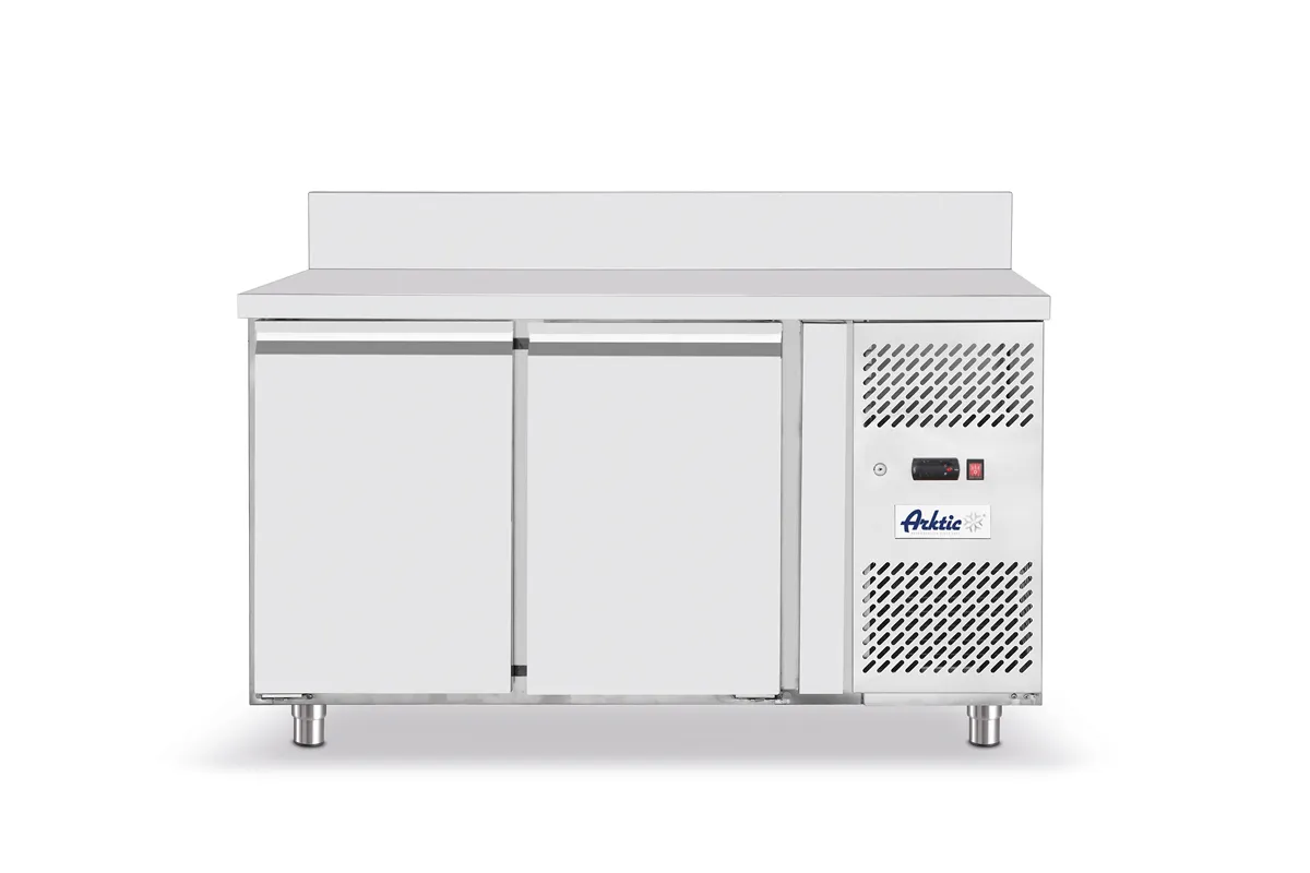 Stół mroźniczy 2-drzwiowy z agregatem bocznym, Profi Line, GN 1/1, 280L, 230V/600W, 1360x700x910mm Arktic 232064
