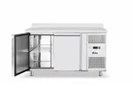 Stół mroźniczy 2-drzwiowy z agregatem bocznym, Profi Line, GN 1/1, 280L, 230V/600W, 1360x700x910mm Arktic 232064
