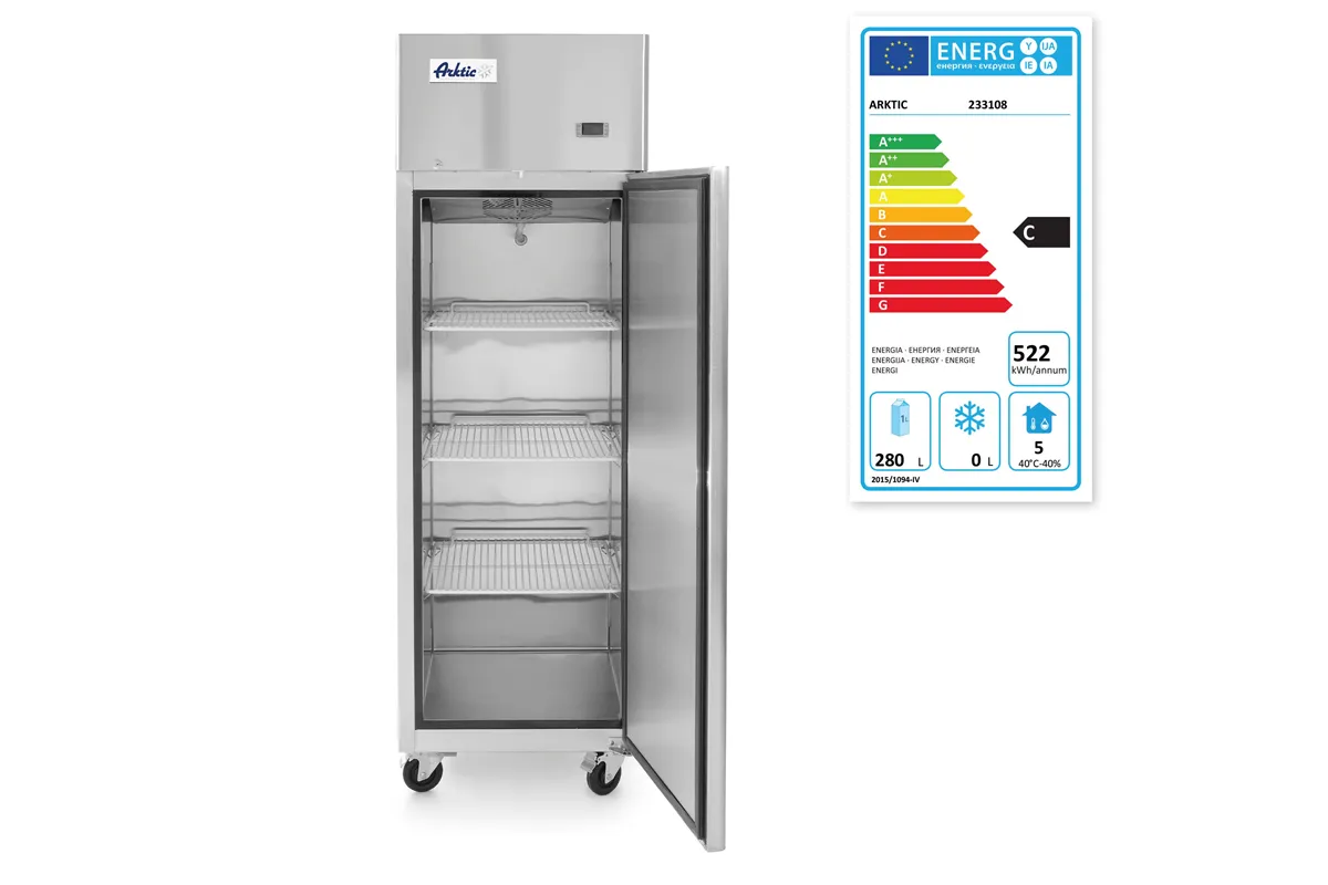 Szafa chłodnicza 410 l, Profi Line, 230V/290W, 600x740x1950mm Arktic 233108