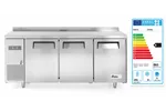 Stół chłodniczy 3-drzwiowy z agregatem bocznym, Kitchen Line, 291L, 230V/270W, 1800x600x886mm Arktic 233382