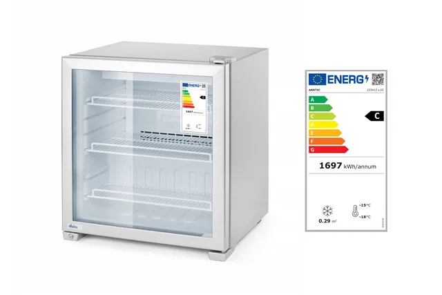 Witryna mroźnicza 90 L, 230V/230W, 620x593x680mm Arktic 233412