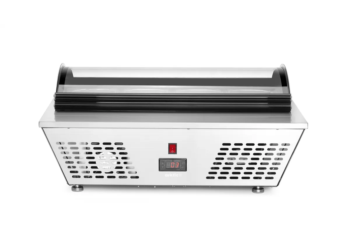 Witryna chłodnicza nastawna, 67L, 230V/105W, 775x615x235mm Arktic 233672
