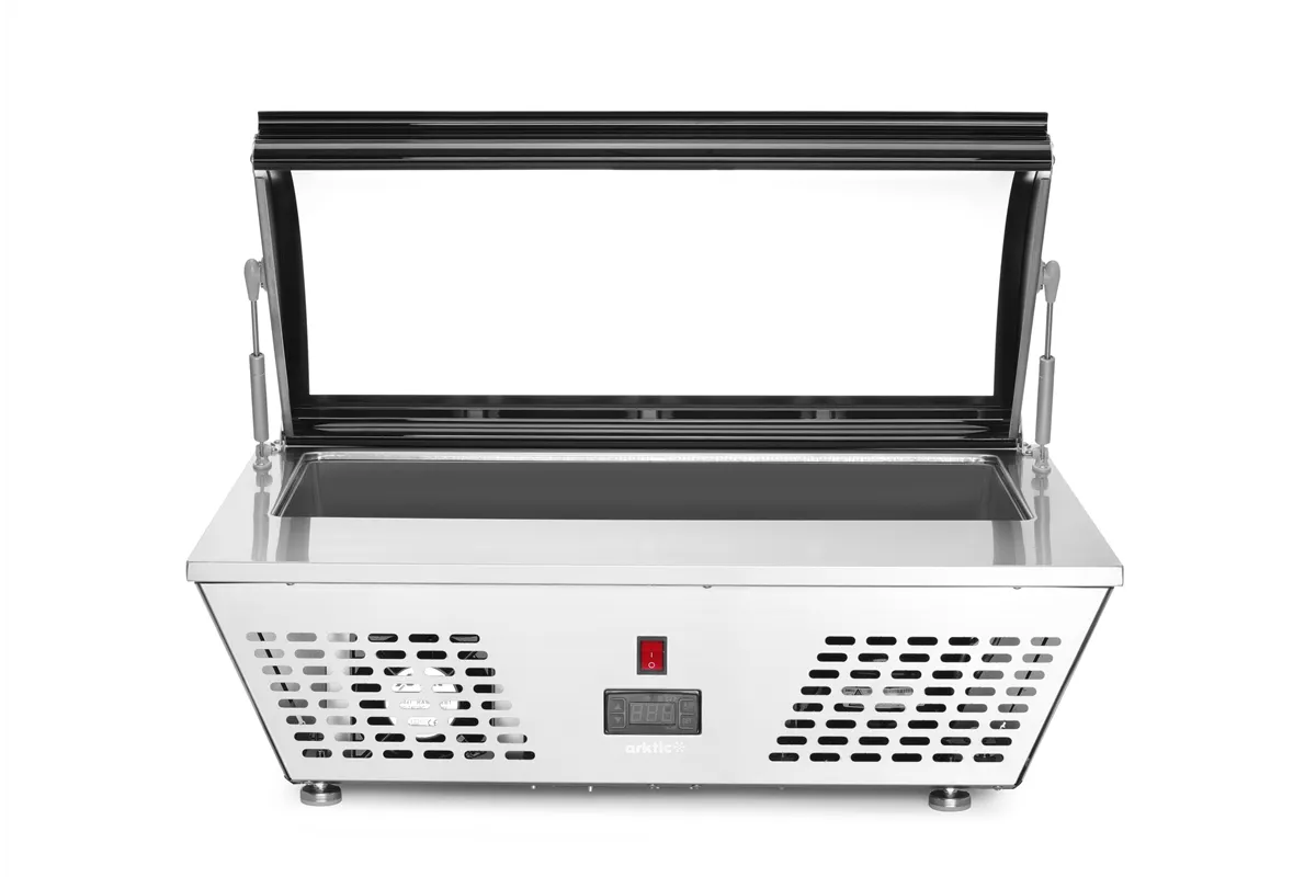 Witryna chłodnicza nastawna, 67L, 230V/105W, 775x615x235mm Arktic 233672
